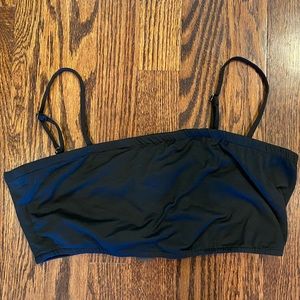 NWT Lulu’s Black‎ Crop Top Size Medium